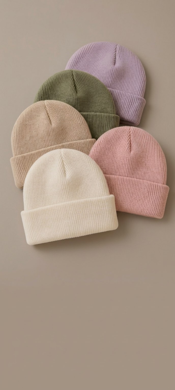Bonnet Naissance et Mitaines Anti-Griffe Bébé Coton 0-1 An – Image 4