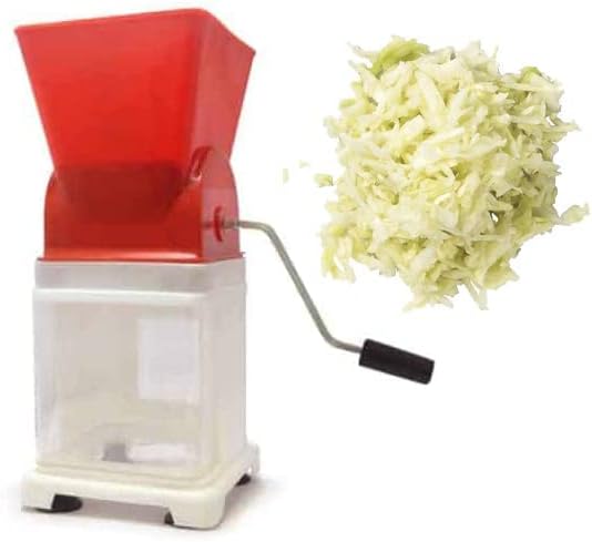 Hachoir à Légumes Manuel Chilly Cutter Manivelle Vert Blanc – Image 4