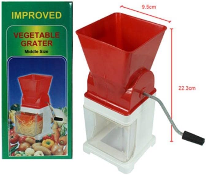 Hachoir à Légumes Manuel Chilly Cutter Manivelle Vert Blanc – Image 2