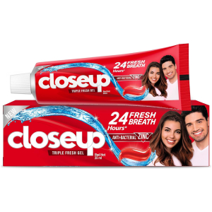 Pâte Dentifrice Closeup Gel Triple Fresh Haleine Fraîche 75ml