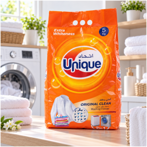 Détergent Poudre Unique 5kg Original Clean Extra Whiteness
