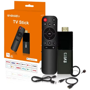 Android TV Stick TVR3 4K HDR Android TV Google Assistant