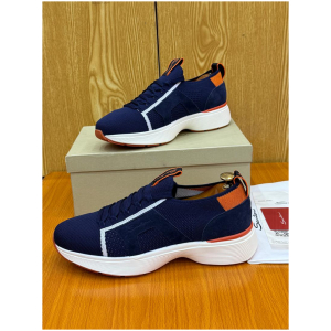 Santoni Original Chaussures Homme Cuir 40-46 dans son Carton