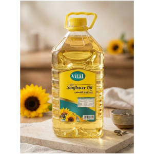 Huile de Tournesol Pure Vital 100% 5L Sans Cholestérol