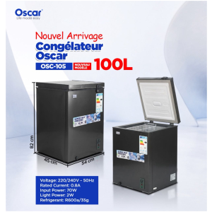 Congélateur Coffre Oscar 100L OSC-105 70W