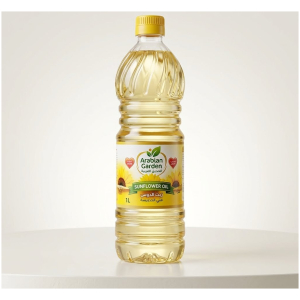 Huile de Tournesol Arabian Garden 1L Sans Cholestérol